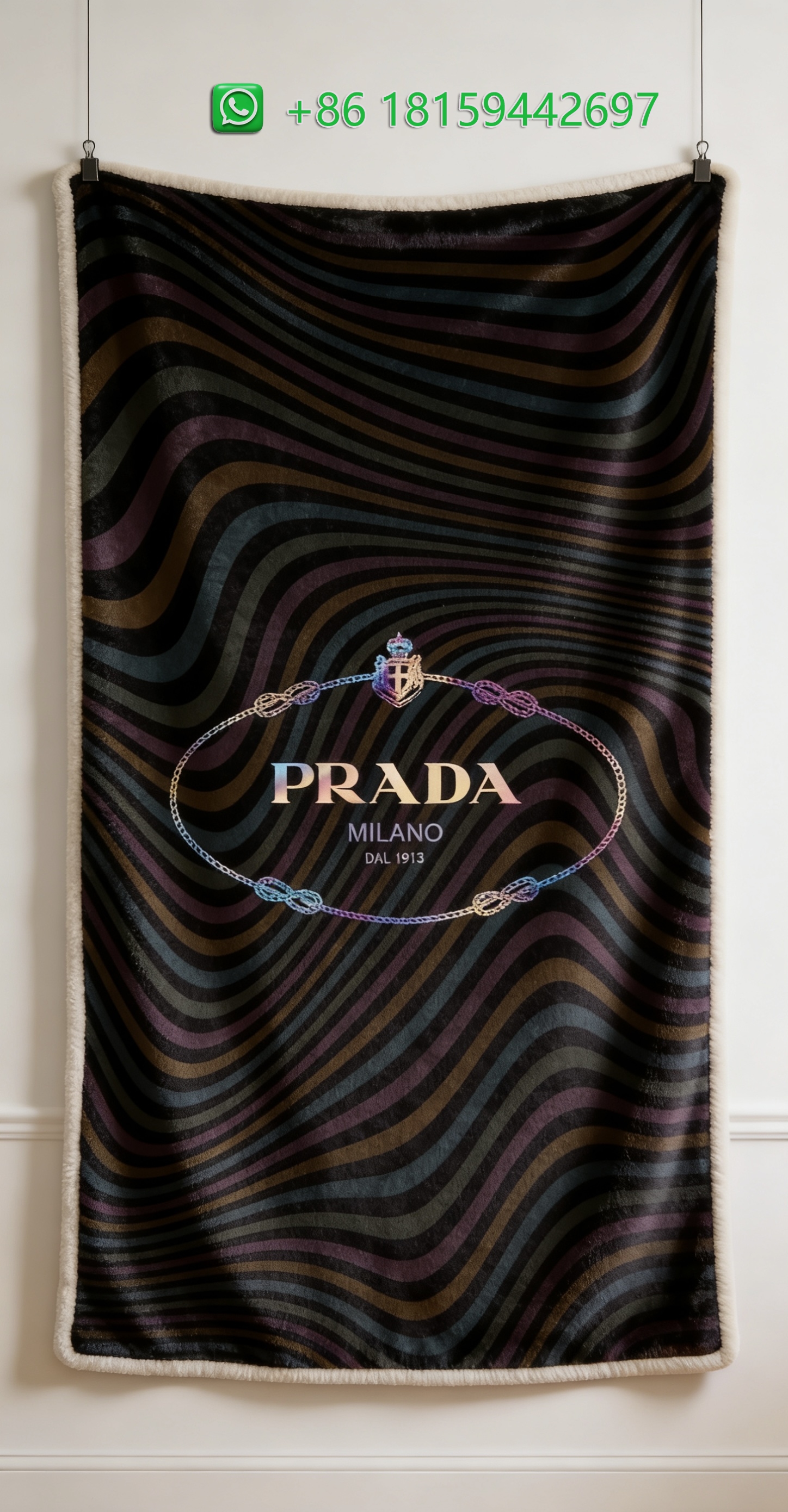 Prada Throw Blankets